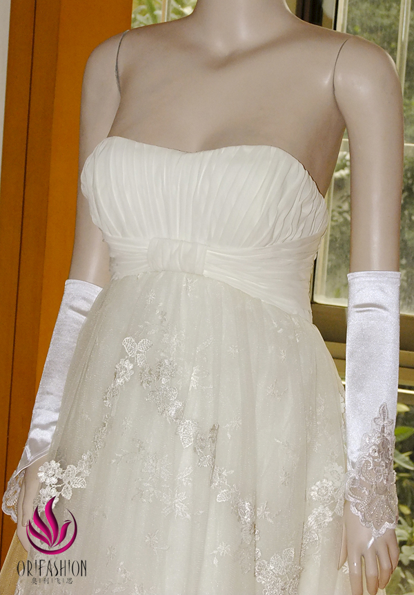 Orifashion HandmadeReal Romantic Tulle Wedding Dress